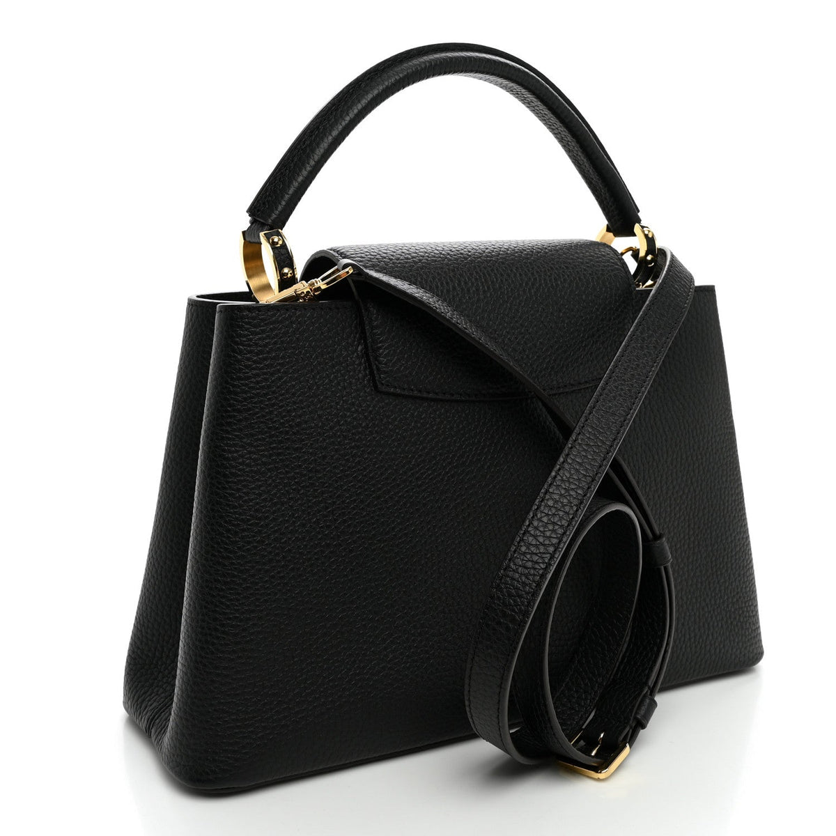 Taurillon Capucines PM Black