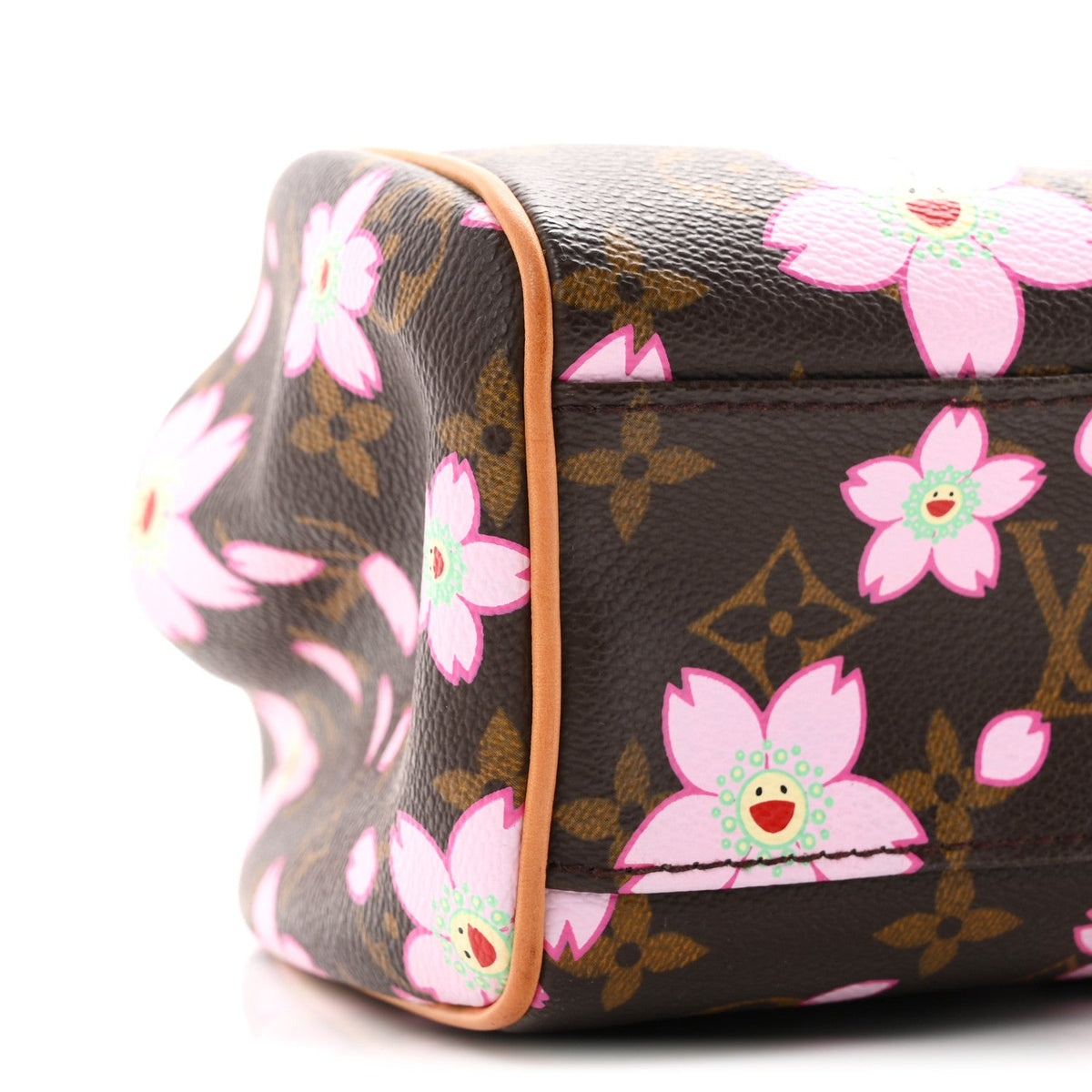 Monogram Cherry Blossom Sac Retro Bag Brown