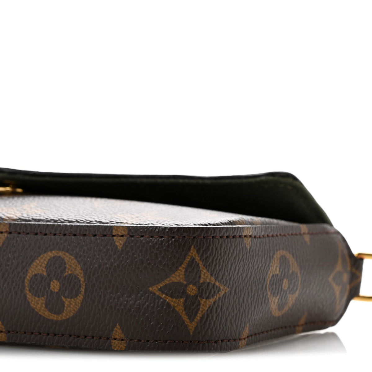 Monogram Felicie Strap & Go Kaki