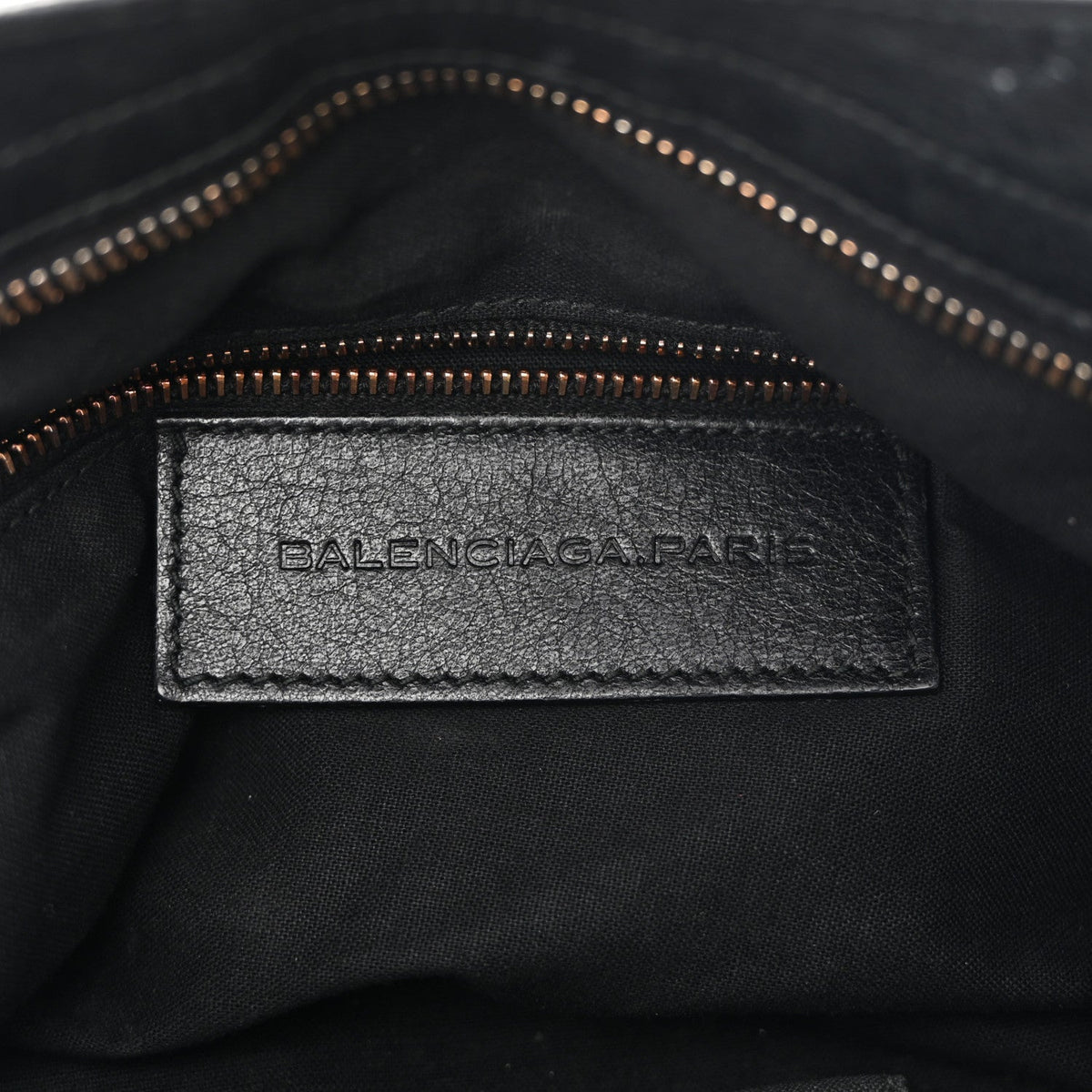 Agneau Giant 12 Rose Gold Hardware Town Black