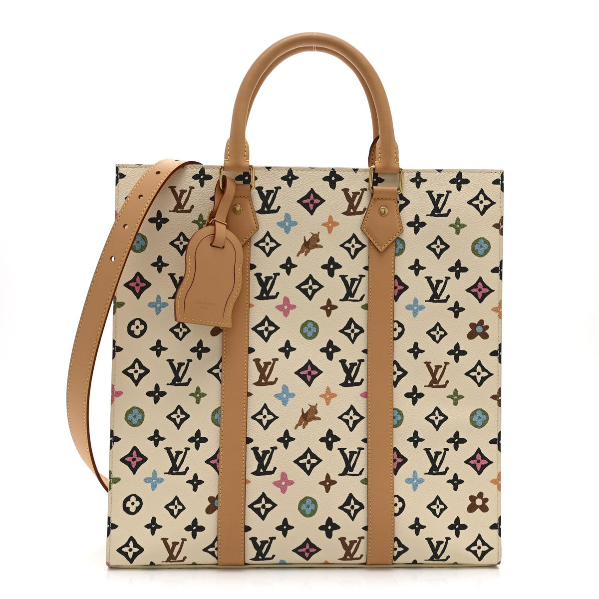 Monogram Craggy Sac Plat Vanilla