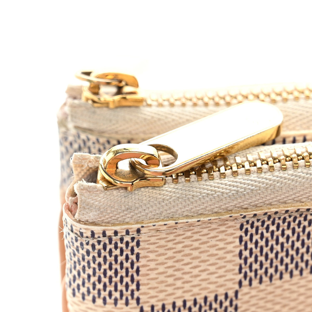 Damier Azur Double Zip Pochette