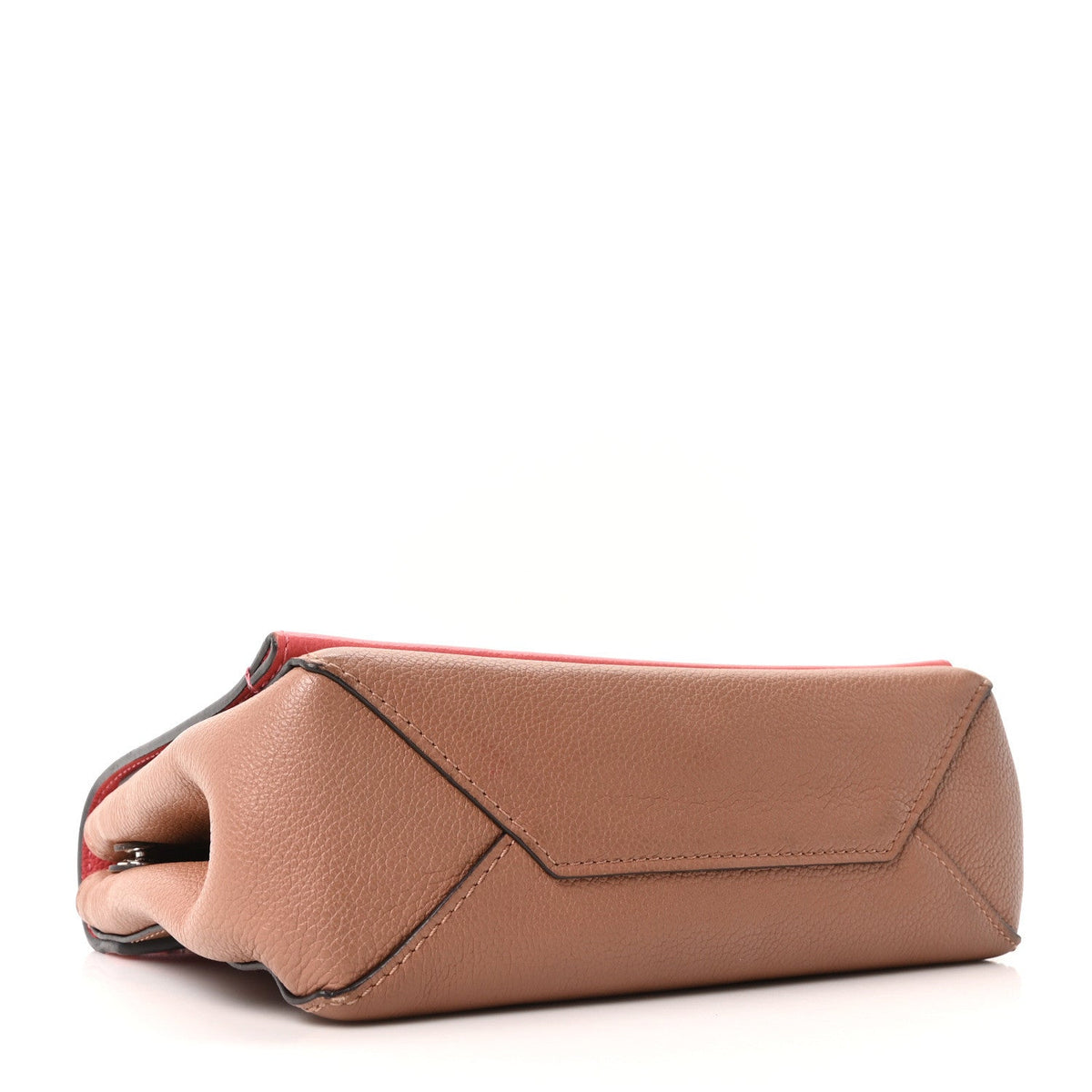 Calfskin Lockme II Chain Bag BB Rose Bruyere