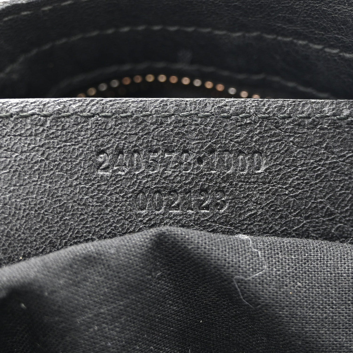 Agneau Giant 12 Rose Gold Hardware Town Black