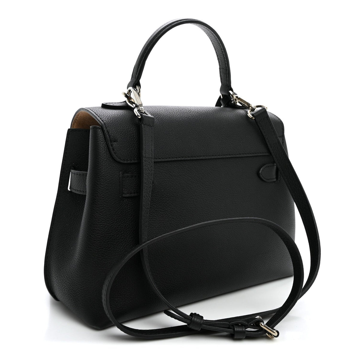 Calfskin Lockme Ever BB Black
