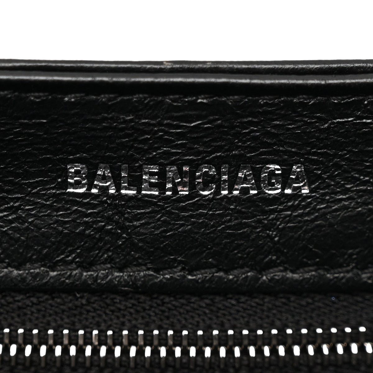 Nappa Allover License BB Monogram Embossed Small Triplet Bag Silver