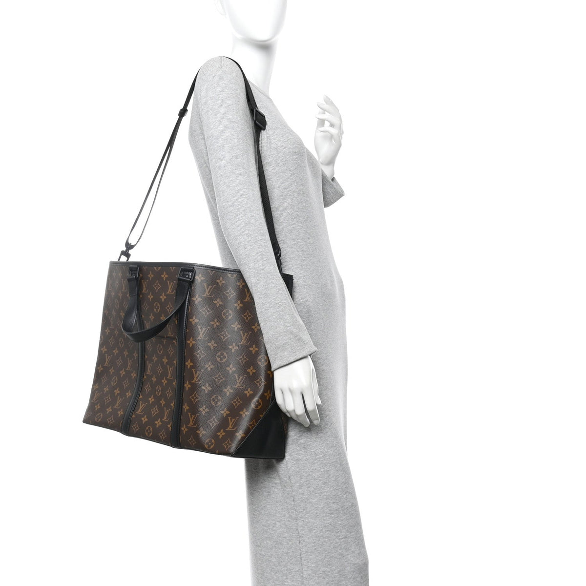 Monogram Macassar Weekend Tote GM