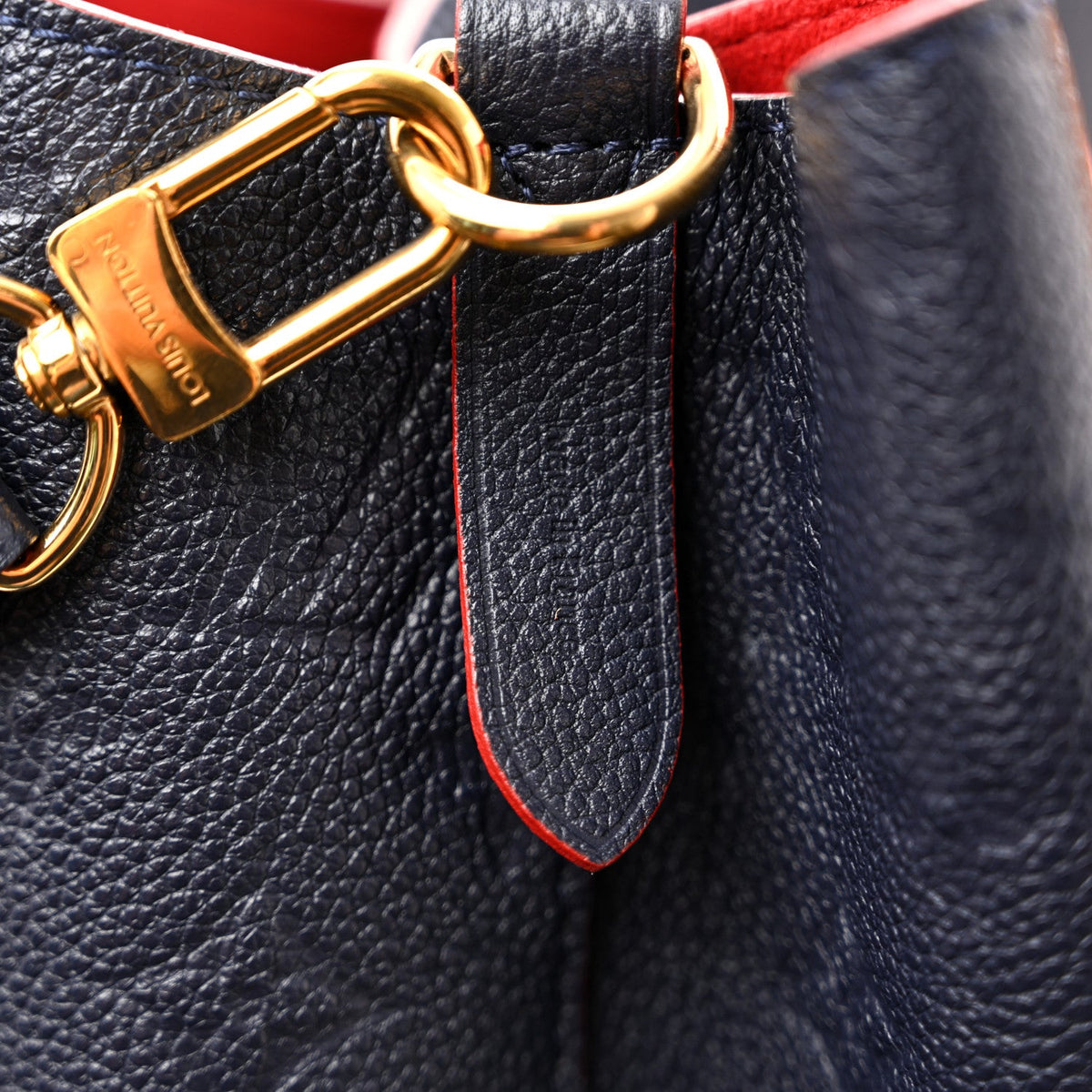 Empreinte Neonoe MM Marine Rouge