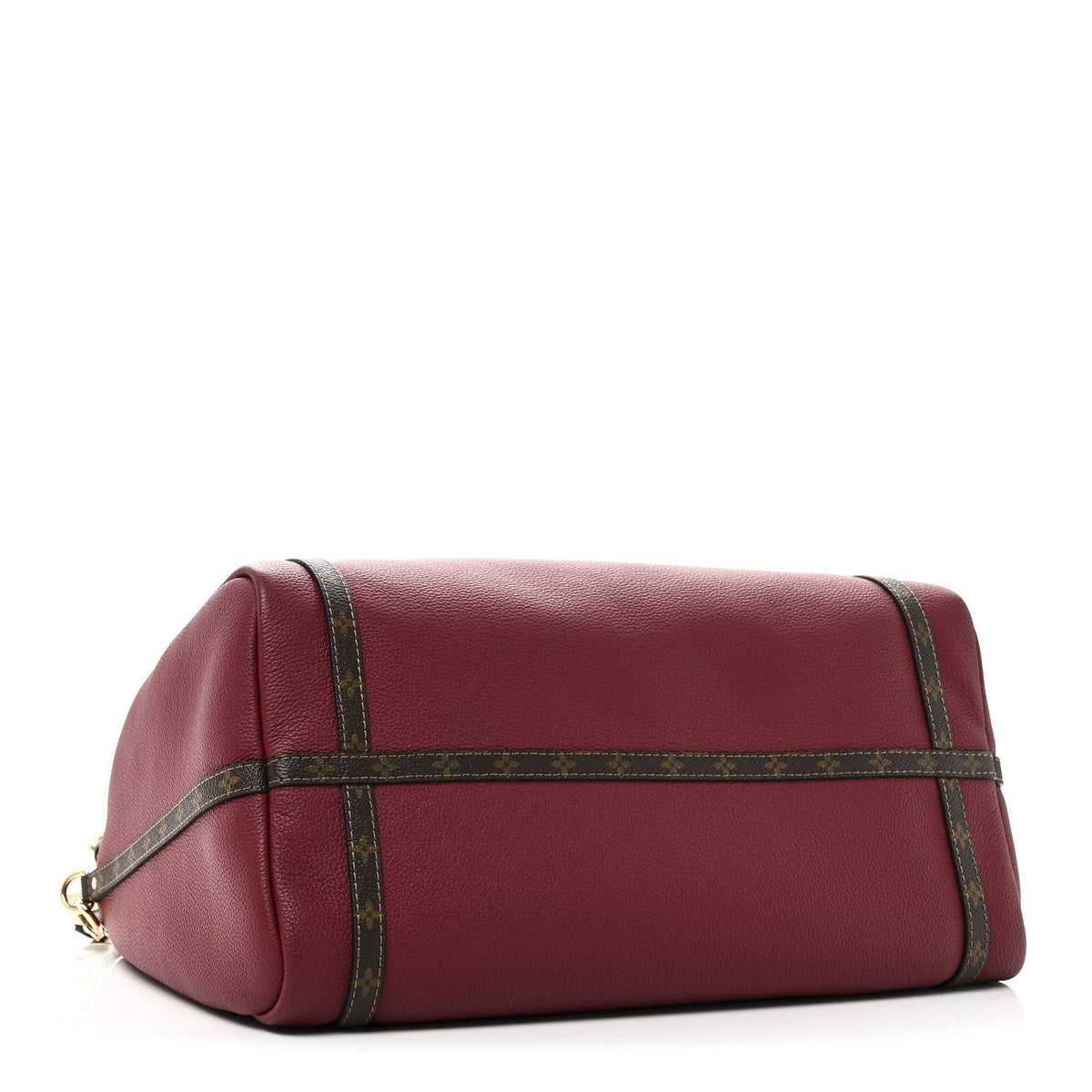 Calfskin Monogram Express MM Carmin Red