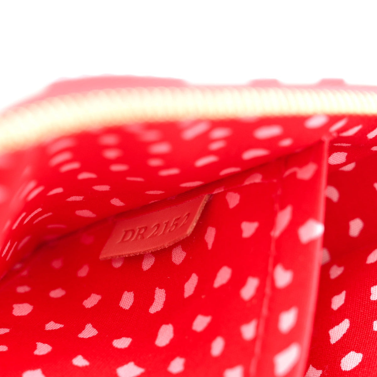 Vernis Kusama Infinity Dots Pochette Accessories Red