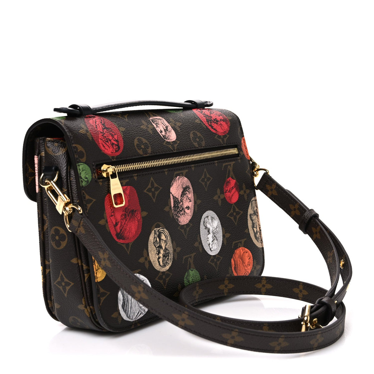 x FORNASETTI Monogram Cameo Pochette Metis