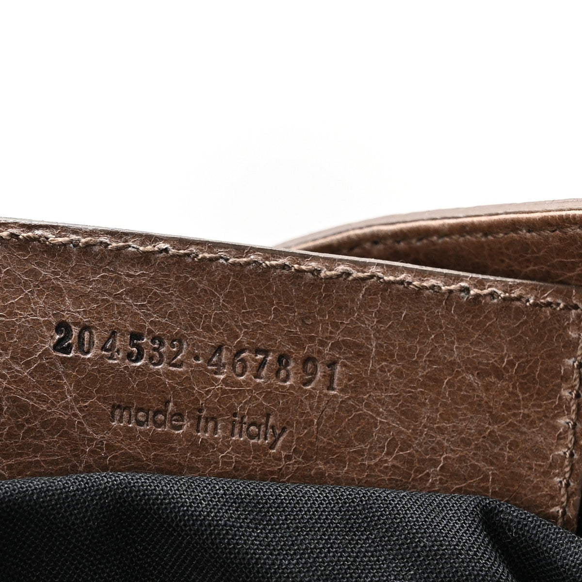 Agneau Giant Brogues Hardware Besace Hobo Taupe