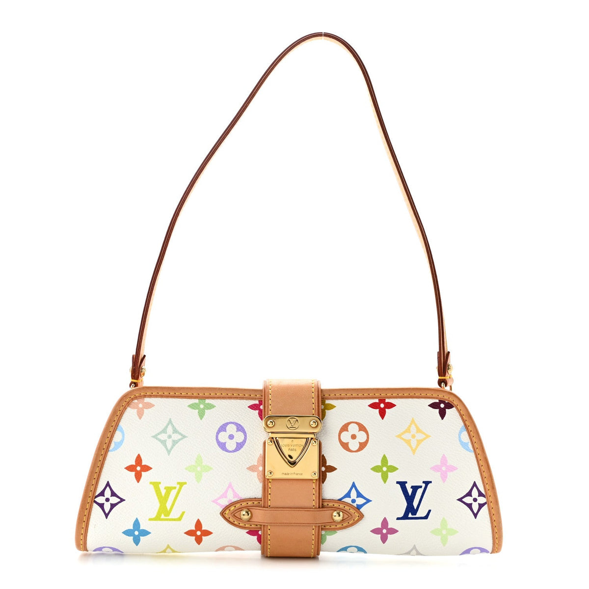Monogram Multicolor Shirley White