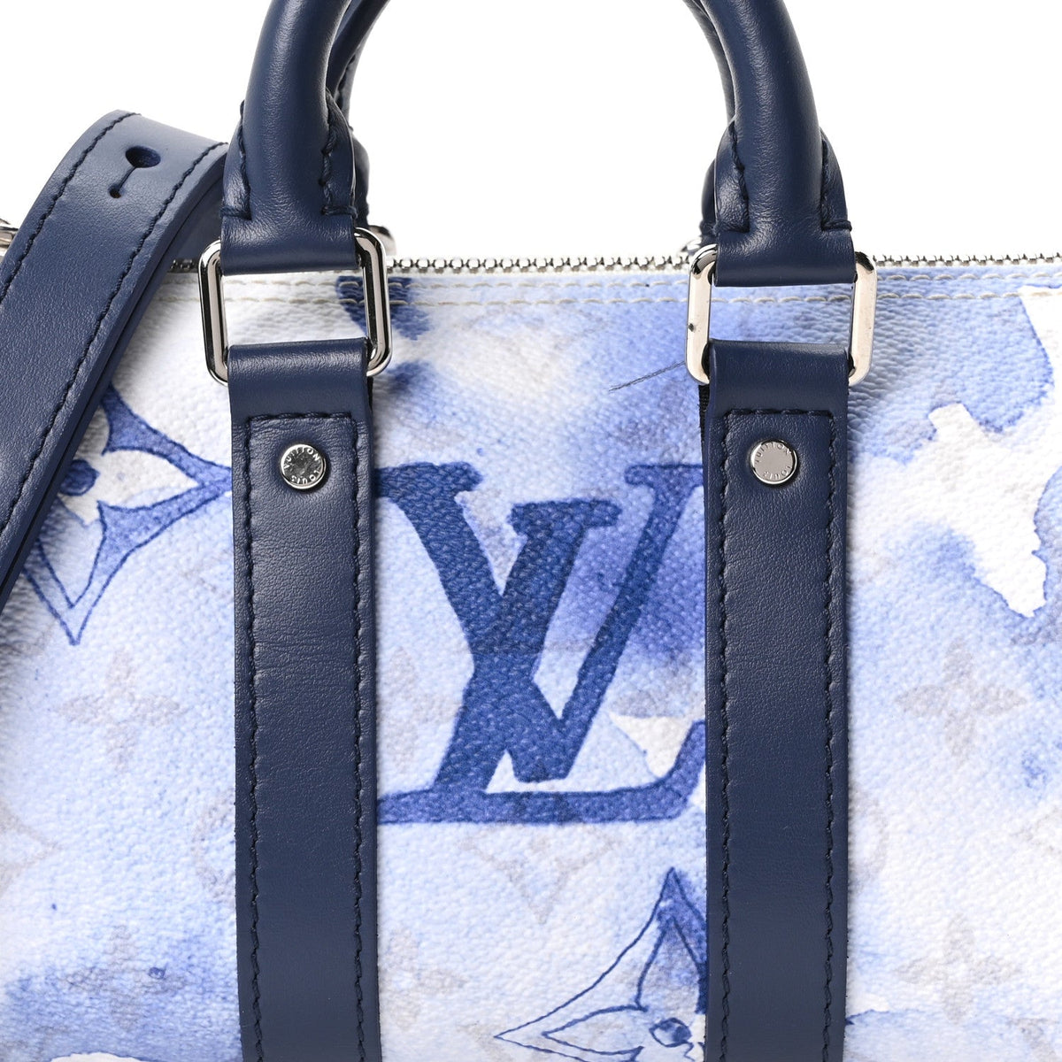 Monogram Watercolor Keepall XS Blue