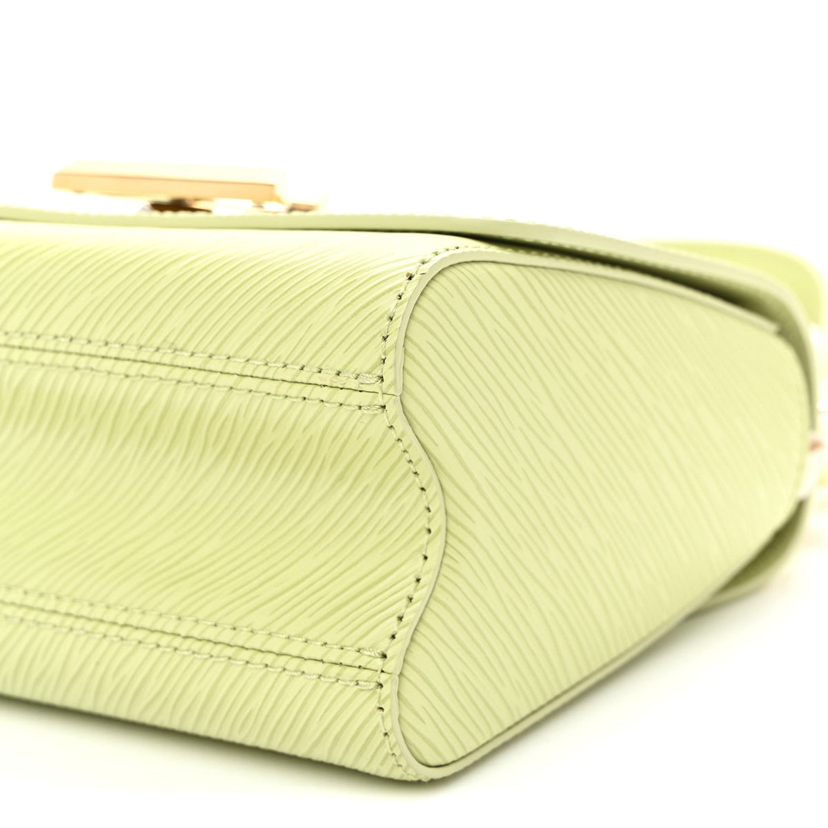 Epi Twist Flowers Chain Shoulder Bag Mini Light Green