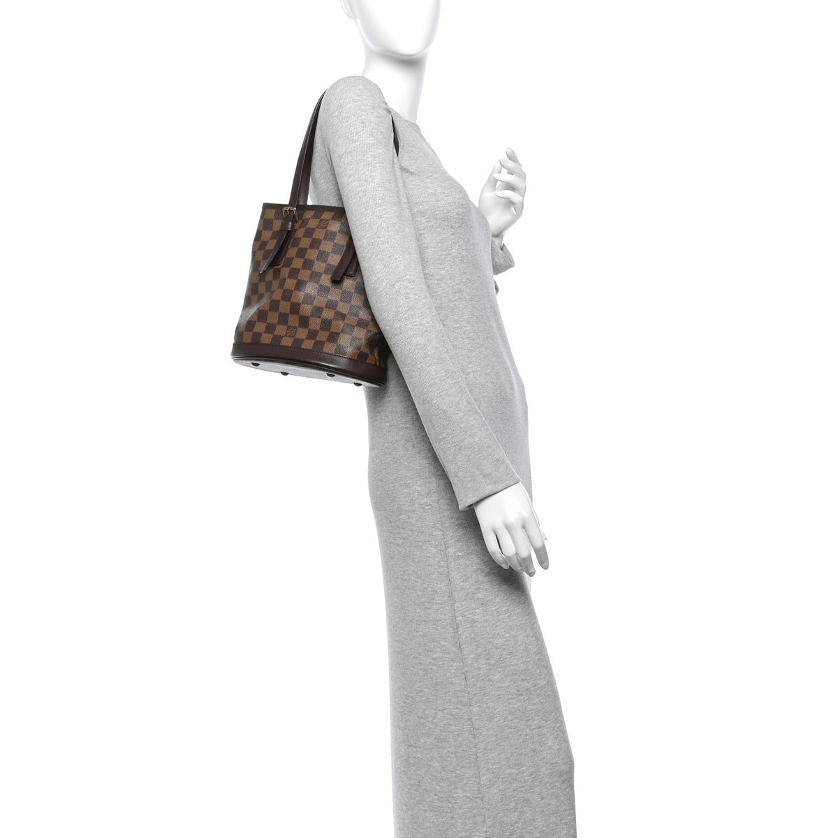 Damier Ebene Marais Bucket 23