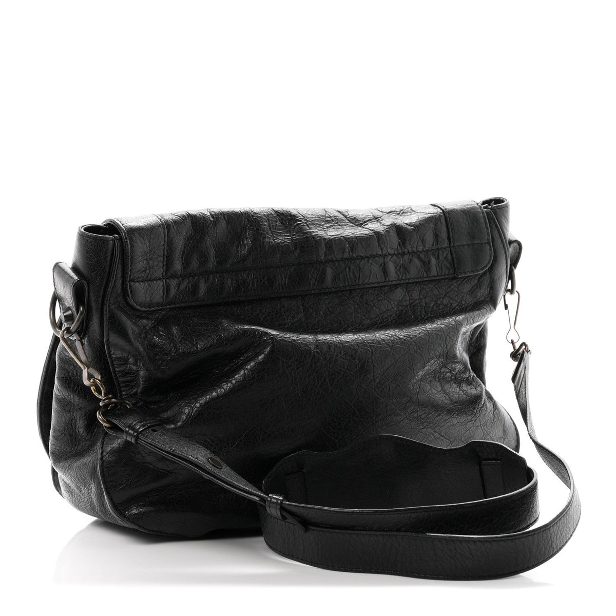 Agneau Classic Hardware Neo Folk Messenger Black