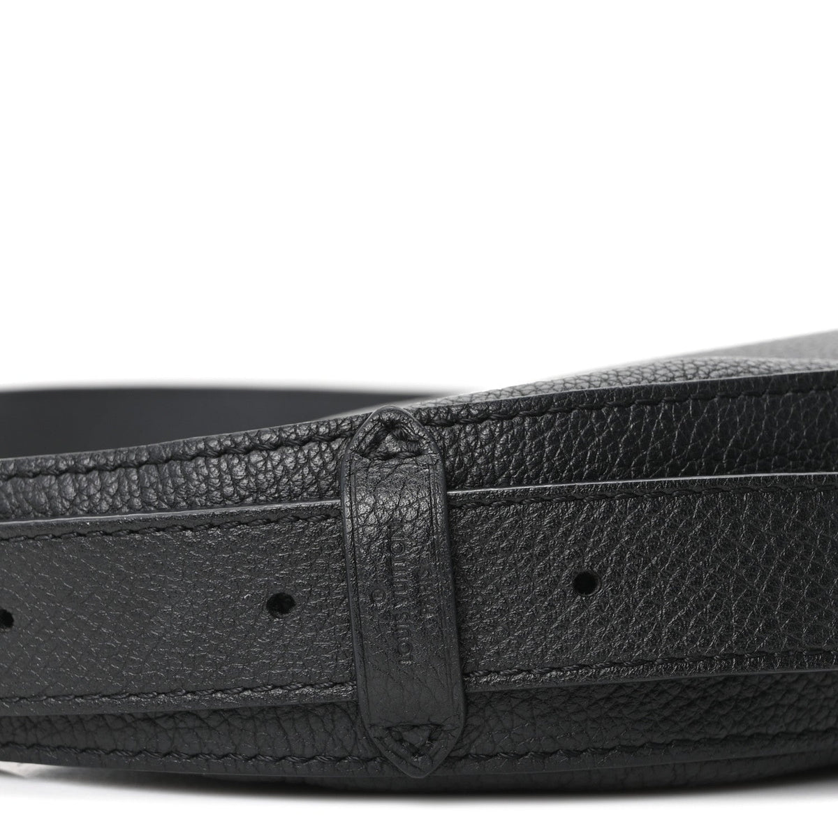 Smooth Calfskin Low Key Bumbag Black