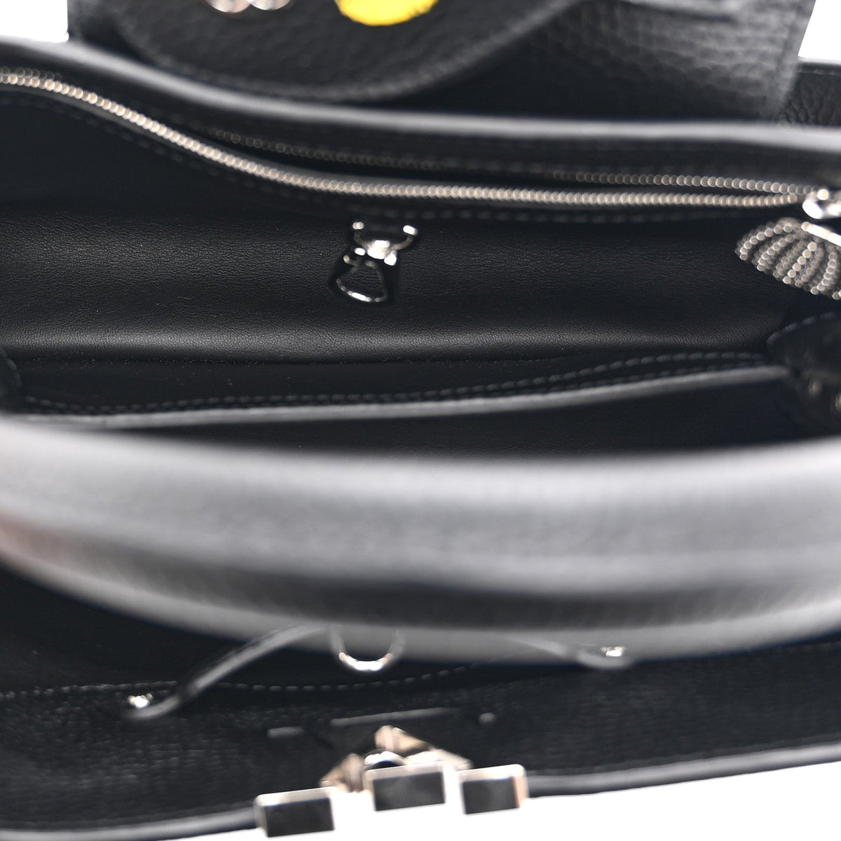 LV X YK Taurillon Capucine MM Black