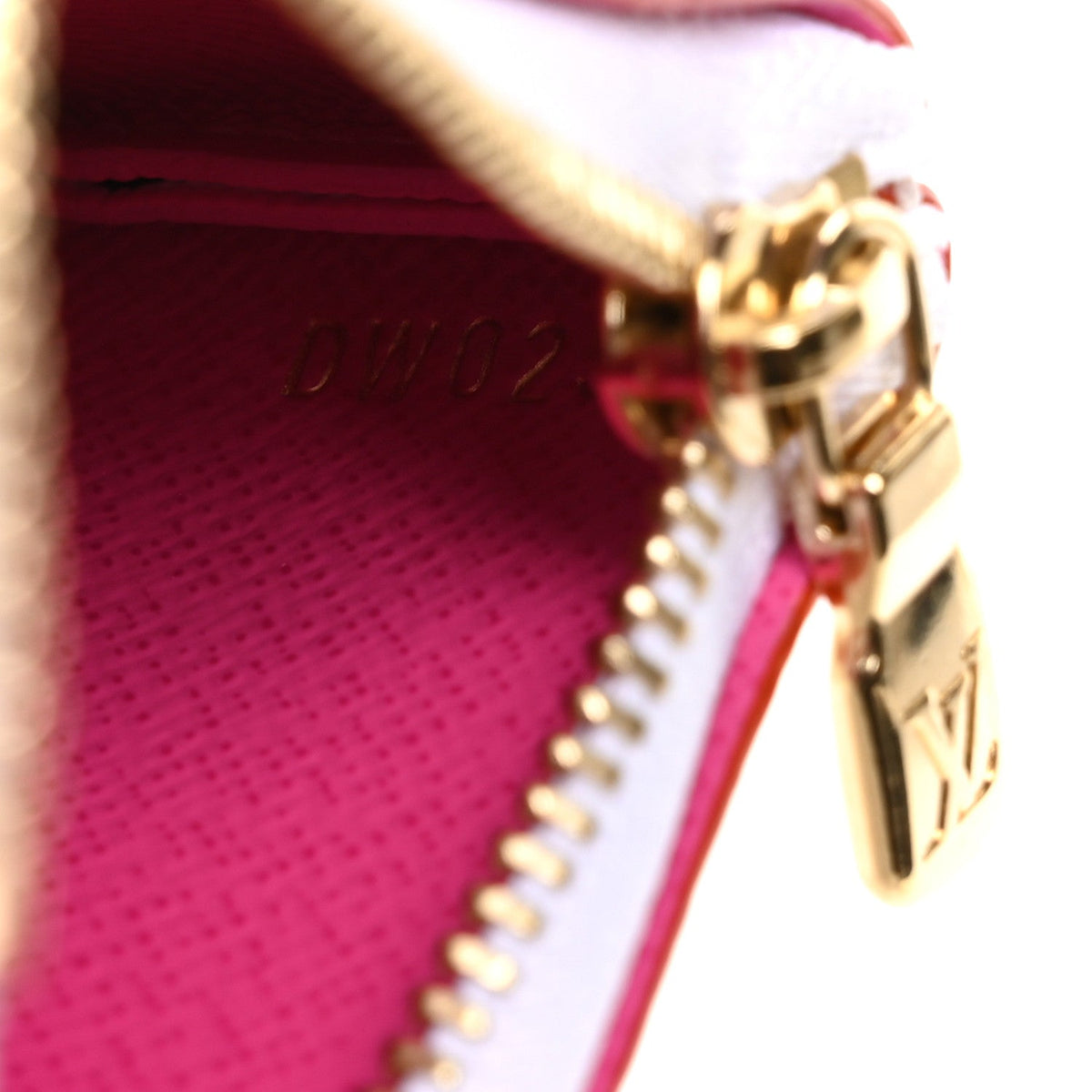 LV X TM Monogram Multicolor Phone Holder White