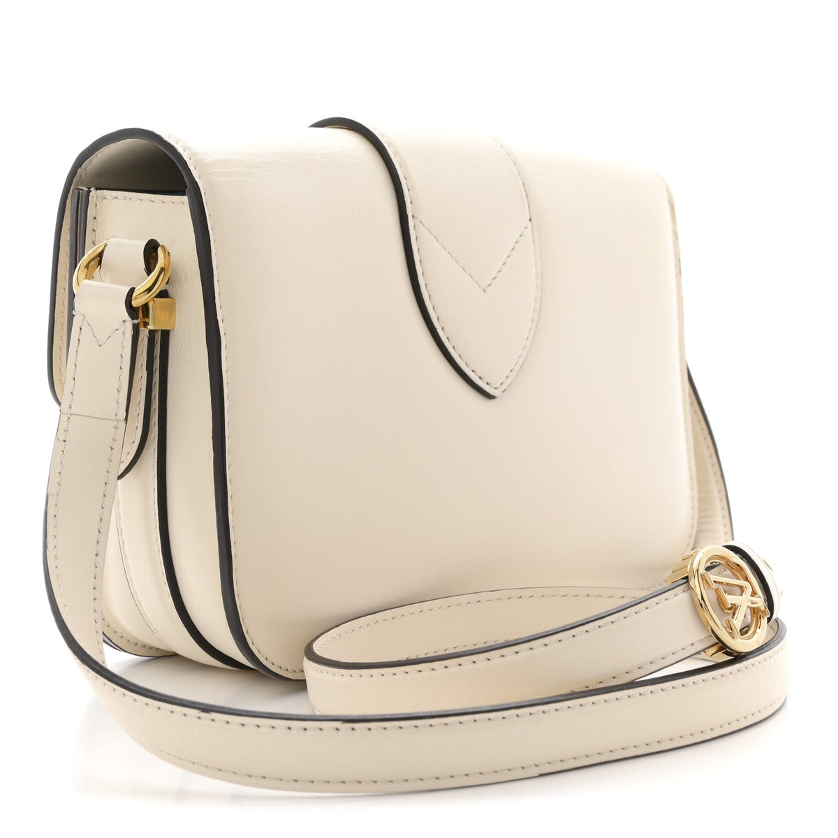 Smooth Calfskin LV Pont 9 Cream