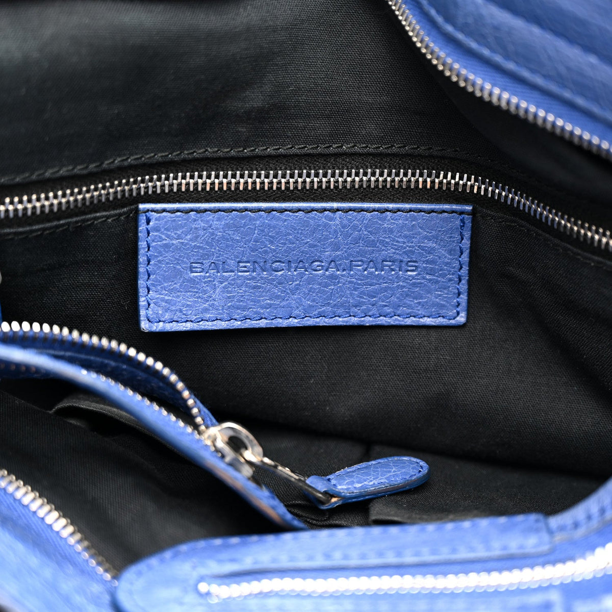 Agneau Giant 12 Silver Hardware Velo Bleu Glacier