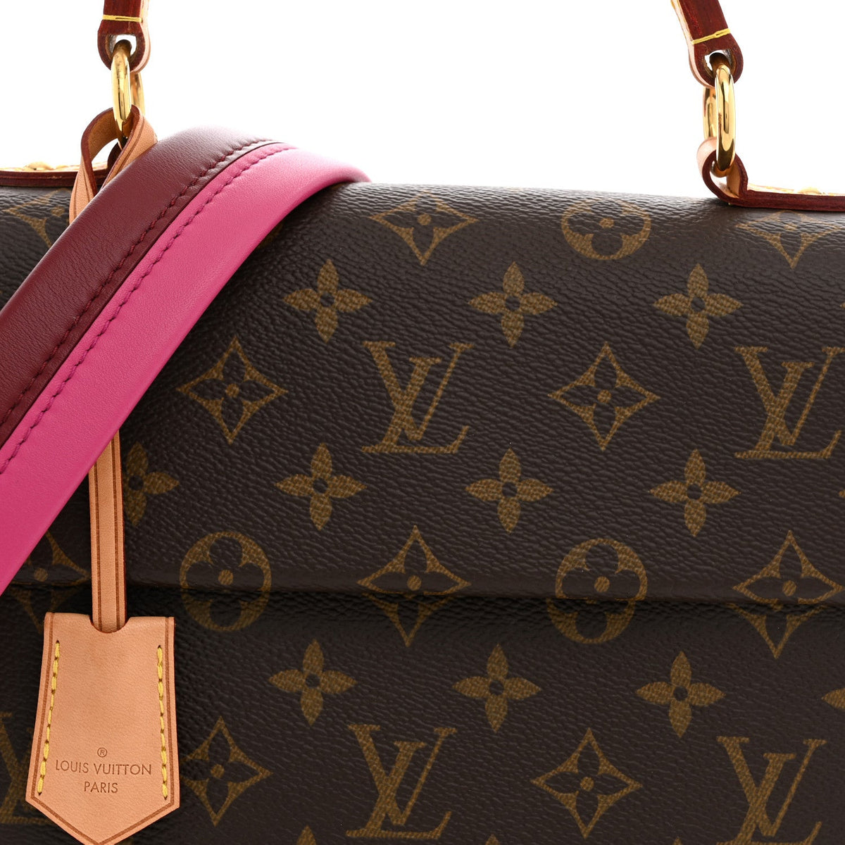 Monogram Cluny BB Bordeaux Fuchsia