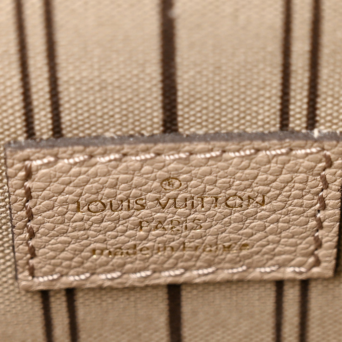 Empreinte Pochette Metis Tourterelle