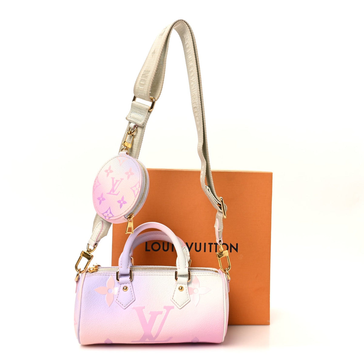 Monogram Giant Spring In The City Papillon BB Sunrise Pastel