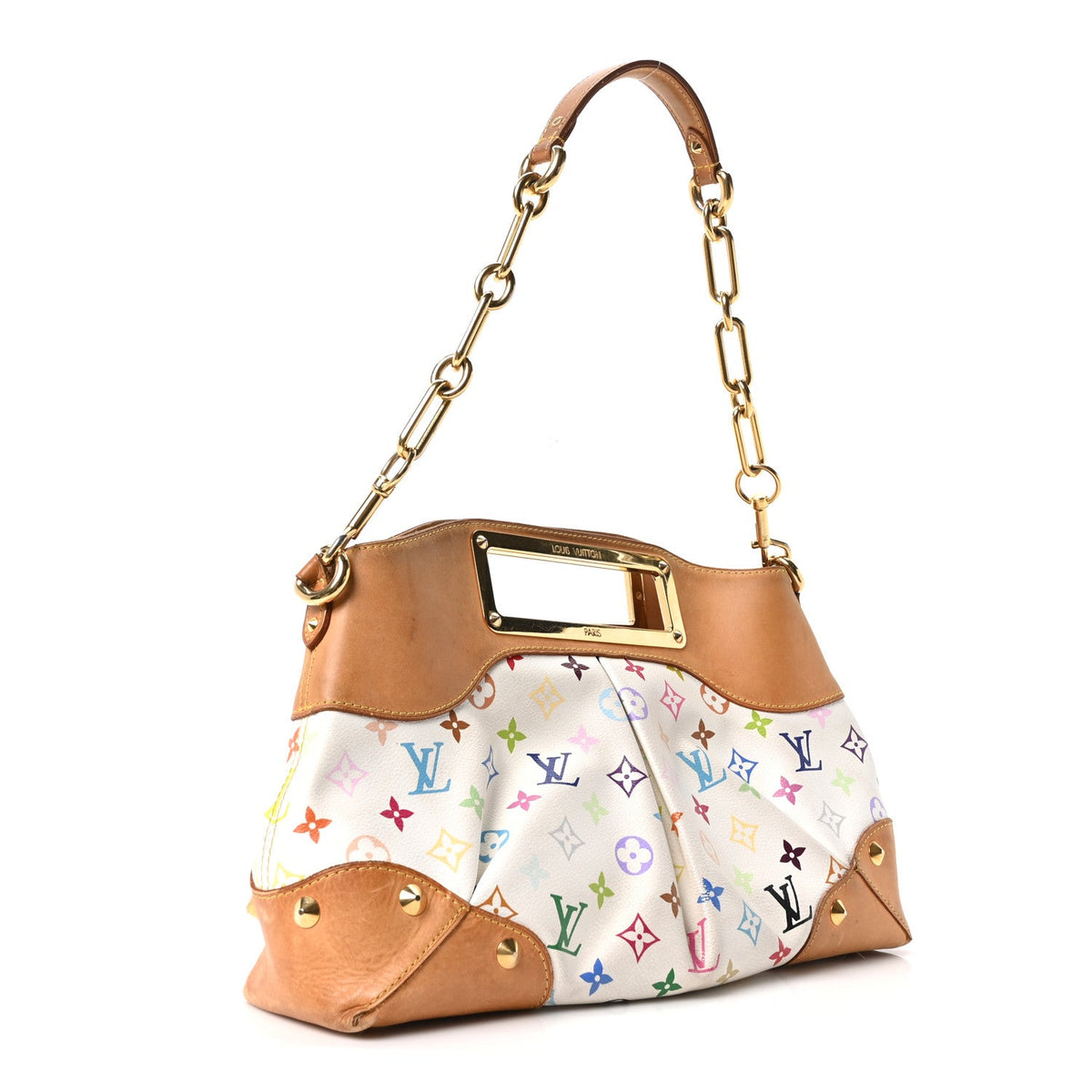 Monogram Multicolor Judy MM White