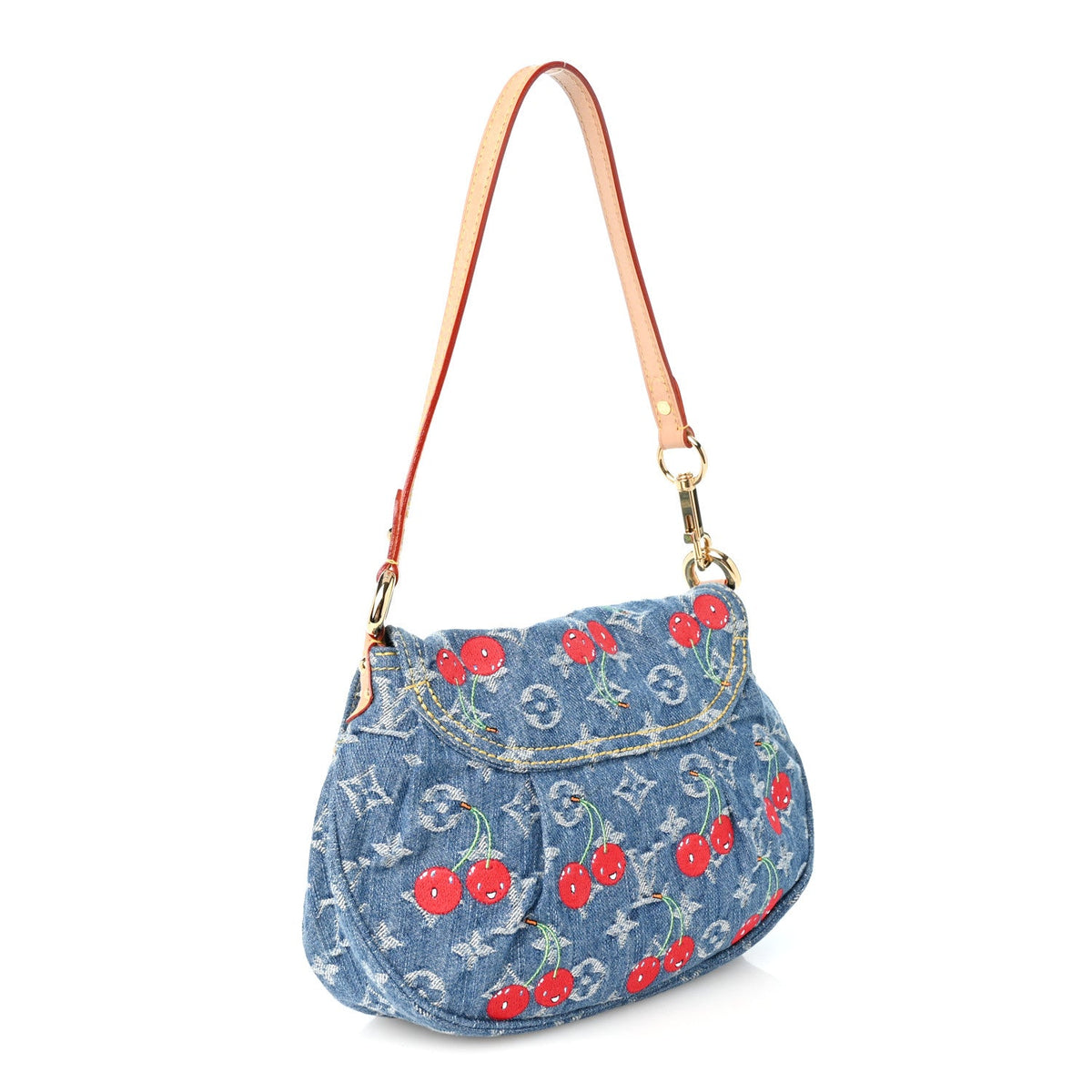 LV X TM Monogram Denim Cerises Sunset
