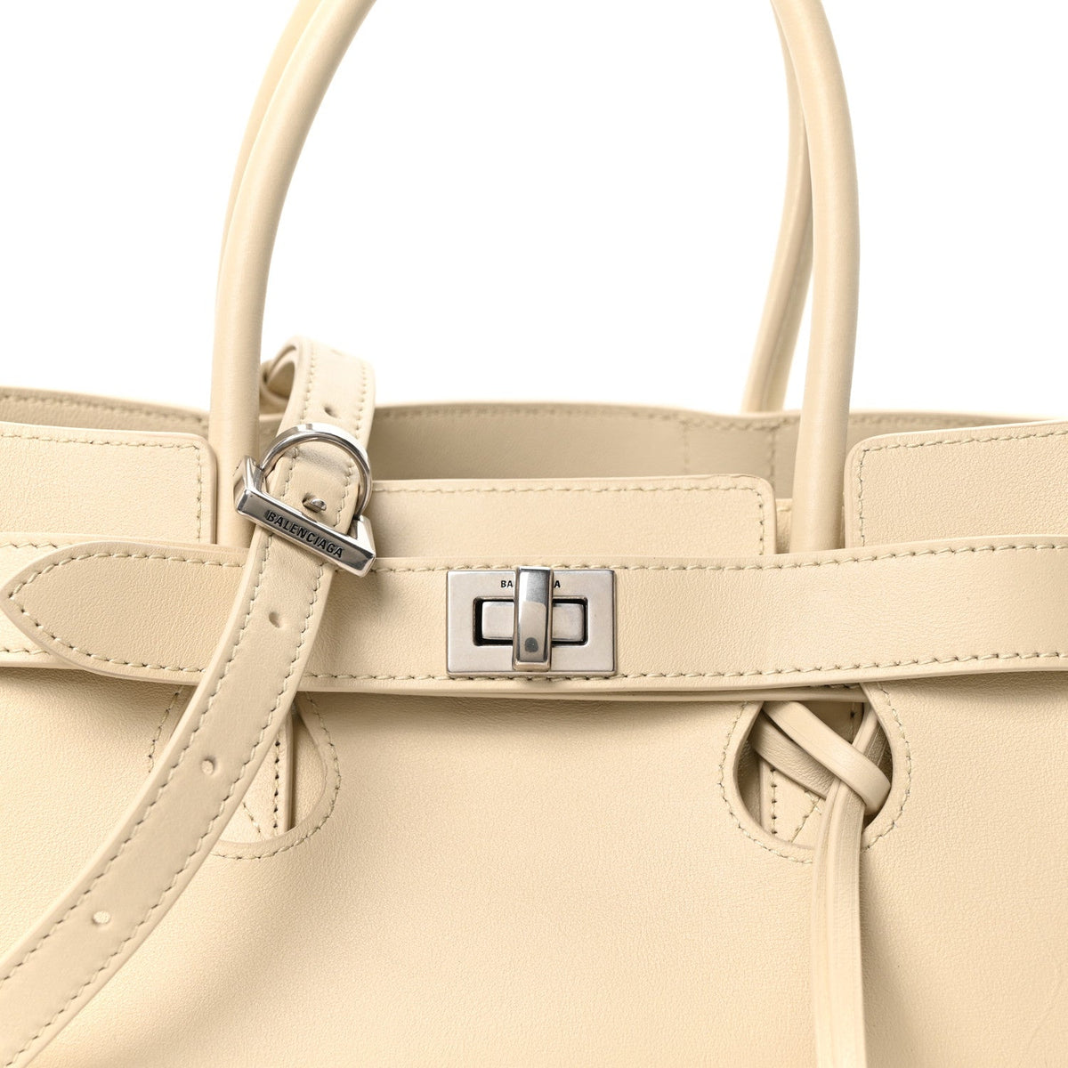 Smooth Calfskin Small Bel Air Carry All Bag Soya