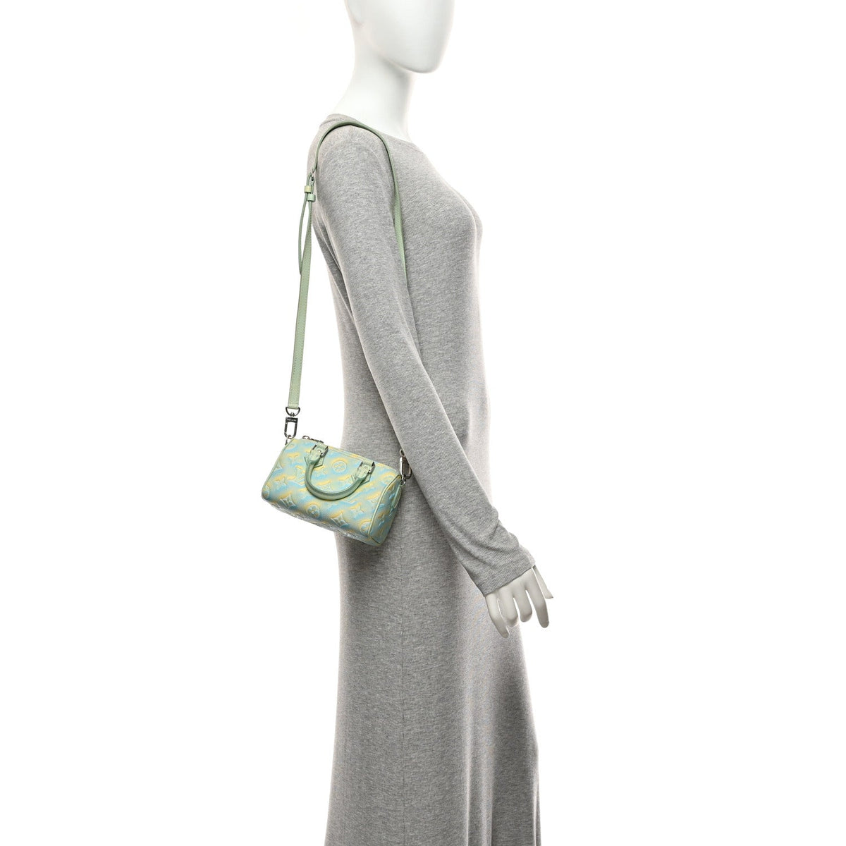 Empreinte Monogram Summer Stardust Speedy 20 Water Green