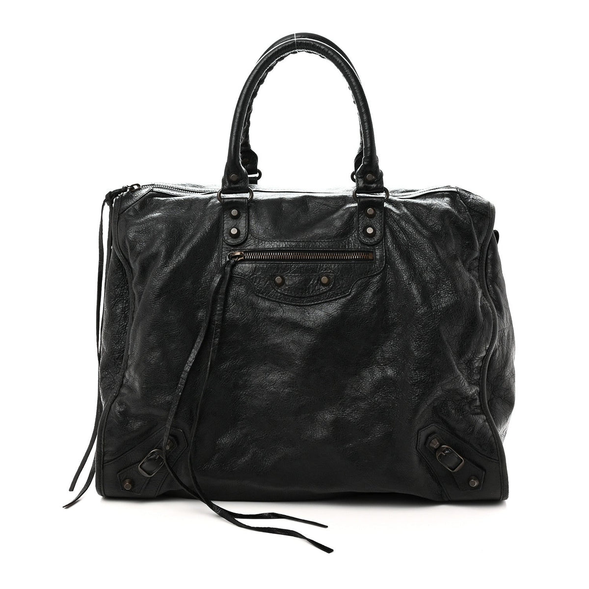 Agneau Classic Hardware Kraft Black