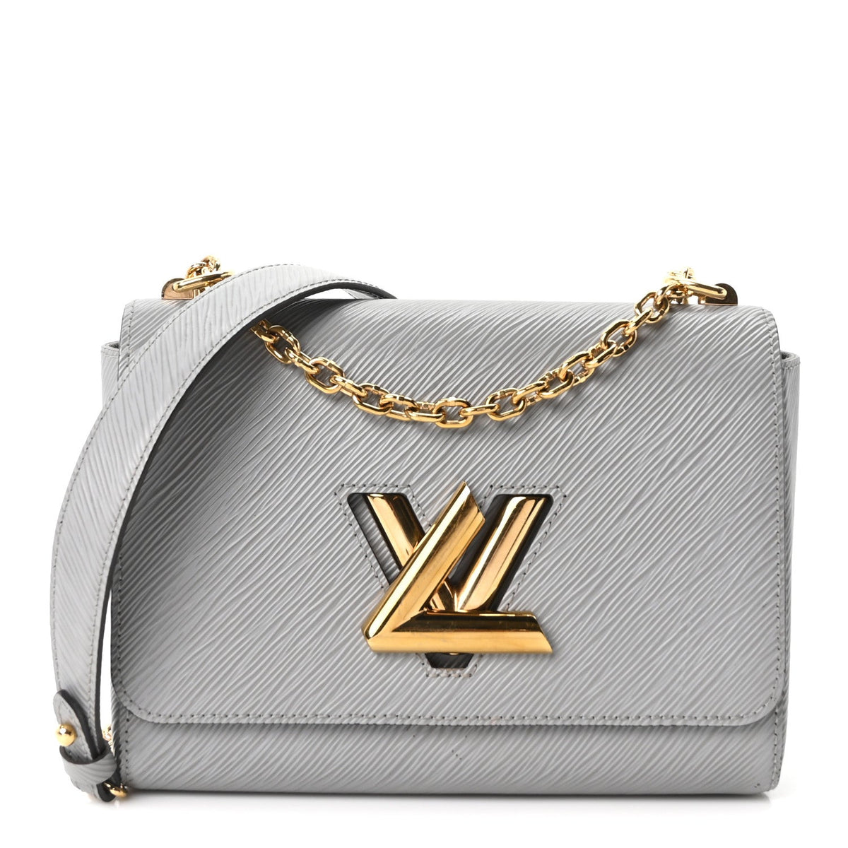 Epi Twist Shoulder Bag MM Etain