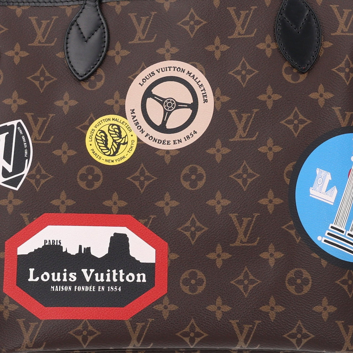 Monogram My LV World Tour Neverfull MM