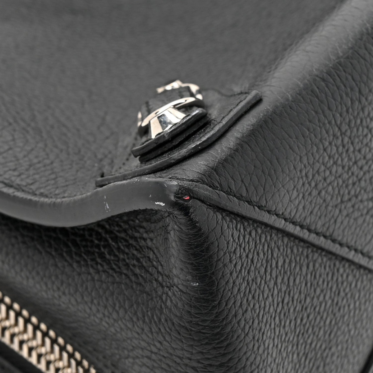Veau Papier A5 Zip Around Tote Black