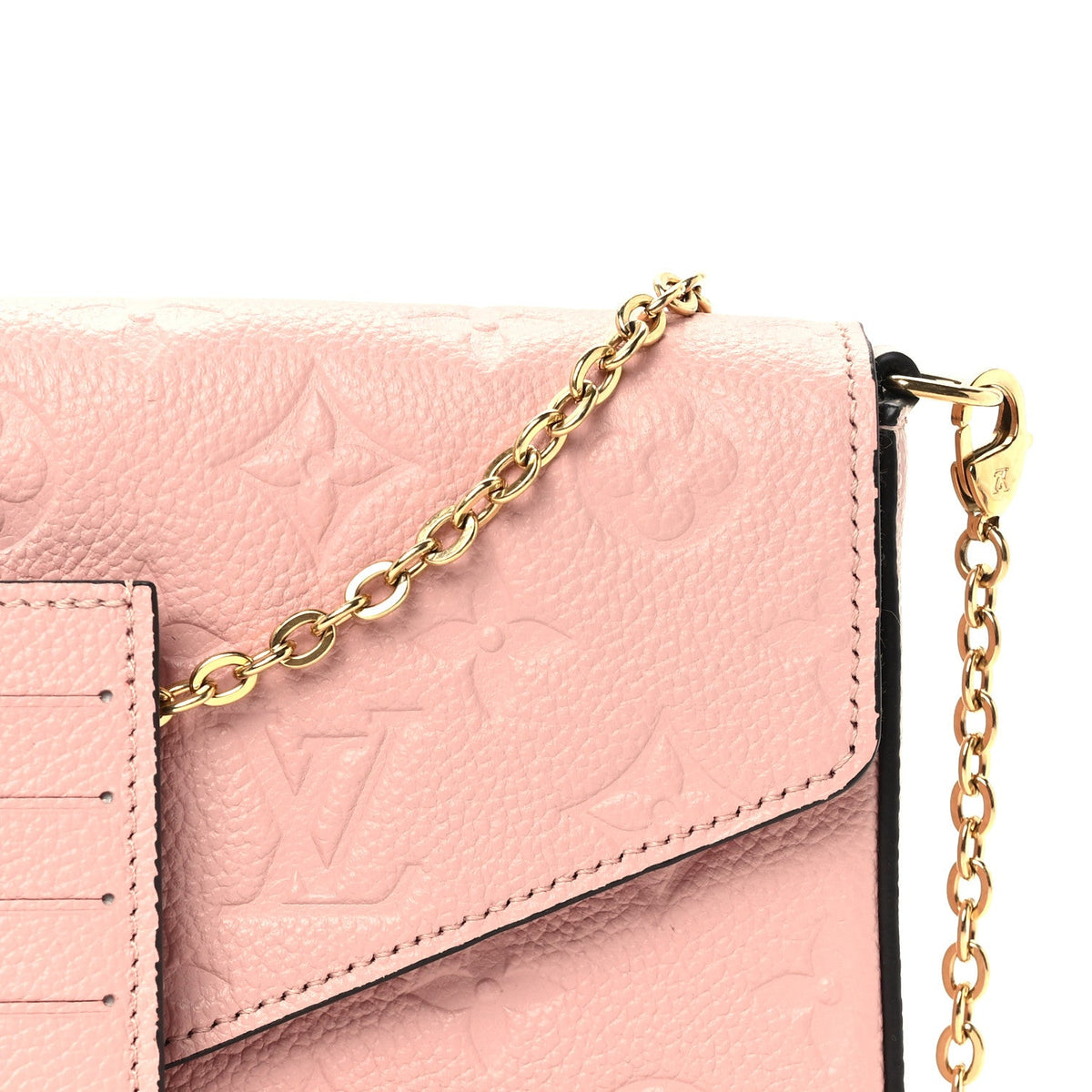 Empreinte Pochette Felicie Chain Wallet Rose Poudre