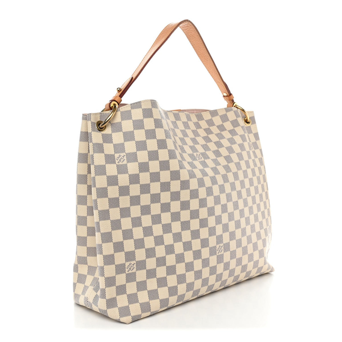 Damier Azur Graceful MM Rose Ballerine