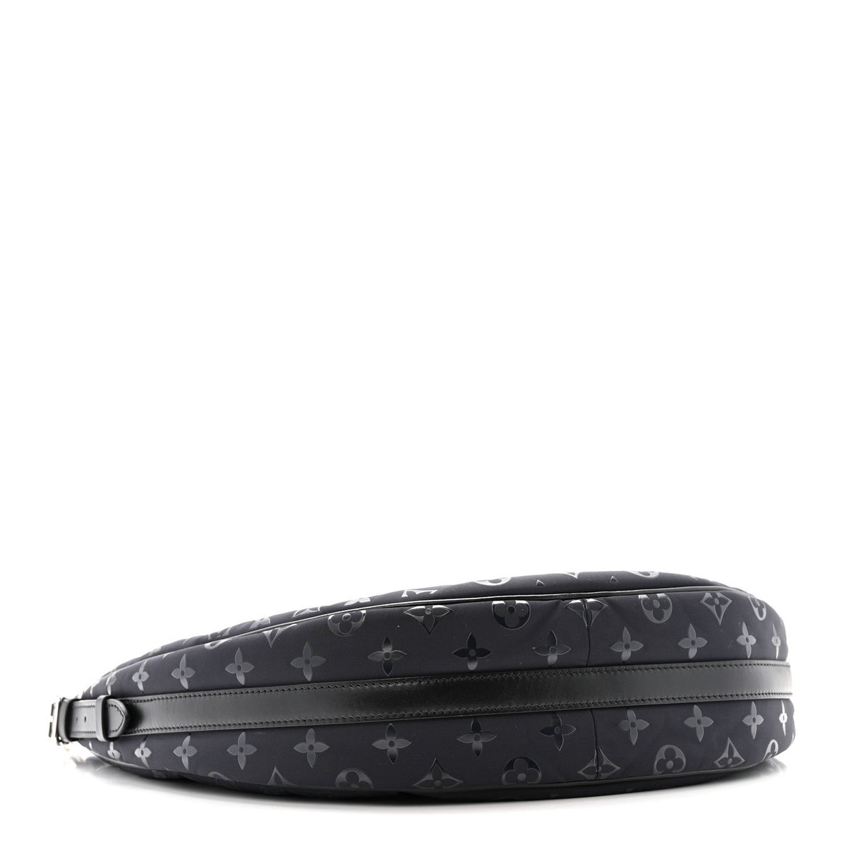 Nylon Monogram Loop Pocket Hobo Polar Night