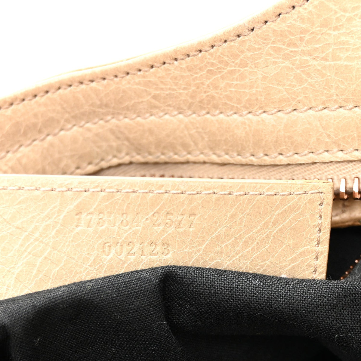 Agneau Giant 21 Rose Gold Hardware City Praline