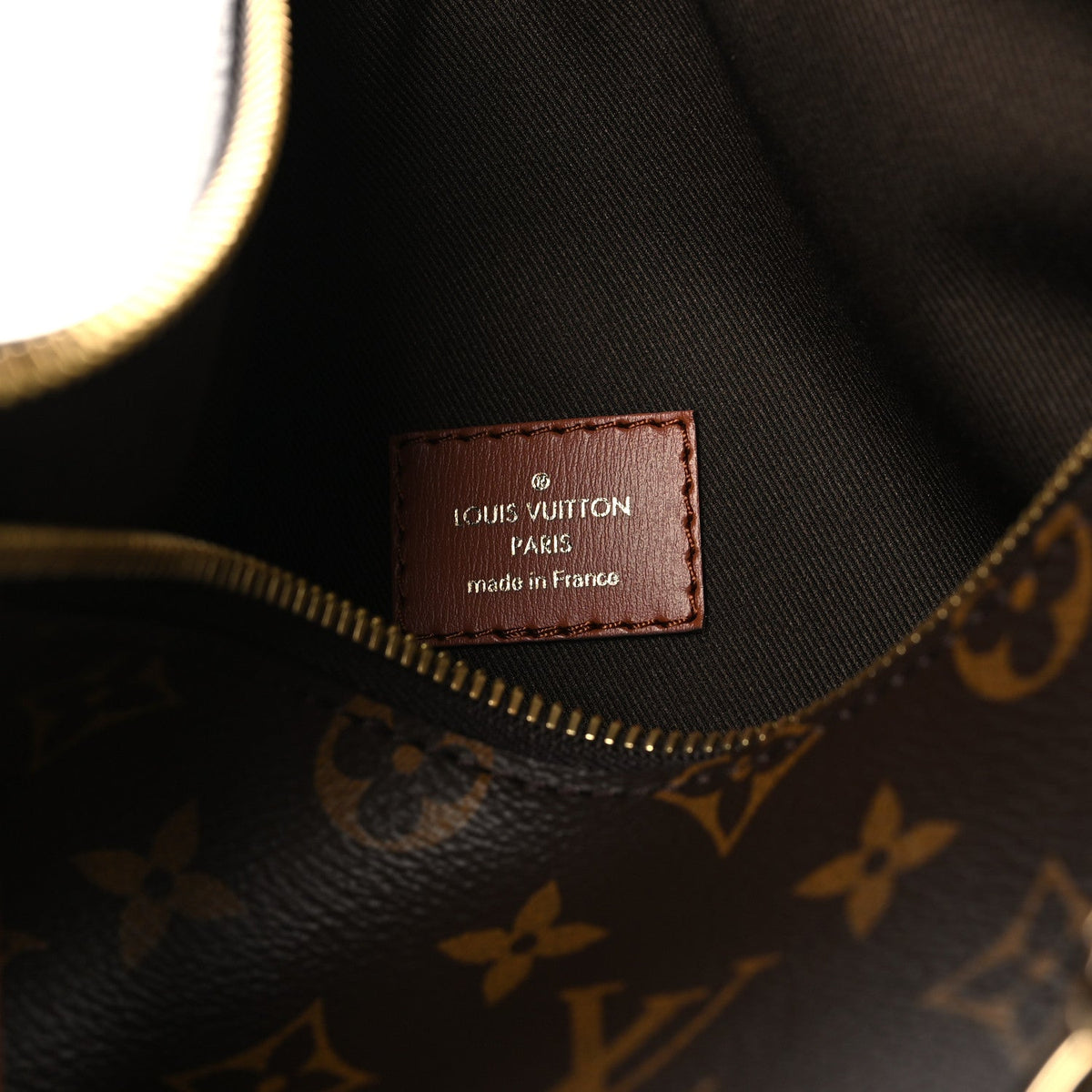 Reverse Monogram Loop Hobo