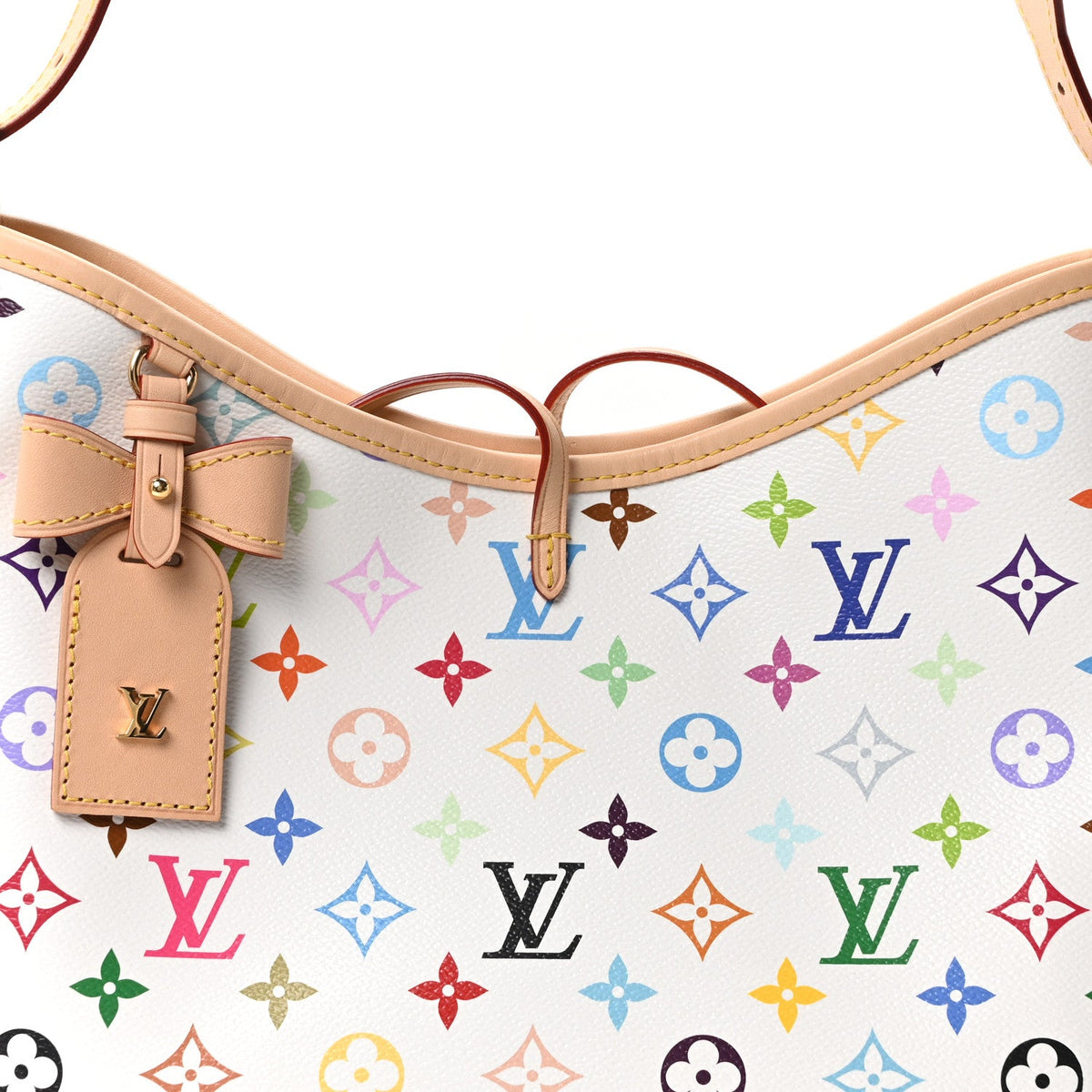 LV X TM Monogram Multicolor CarryAll PM White