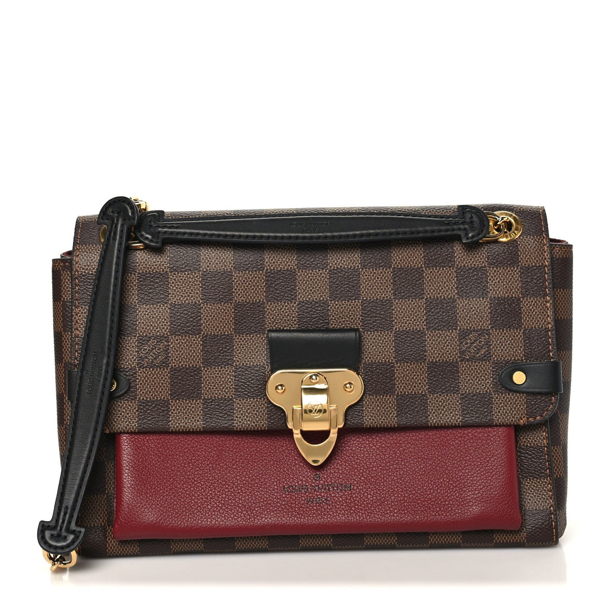Damier Ebene Vavin PM Bordeaux