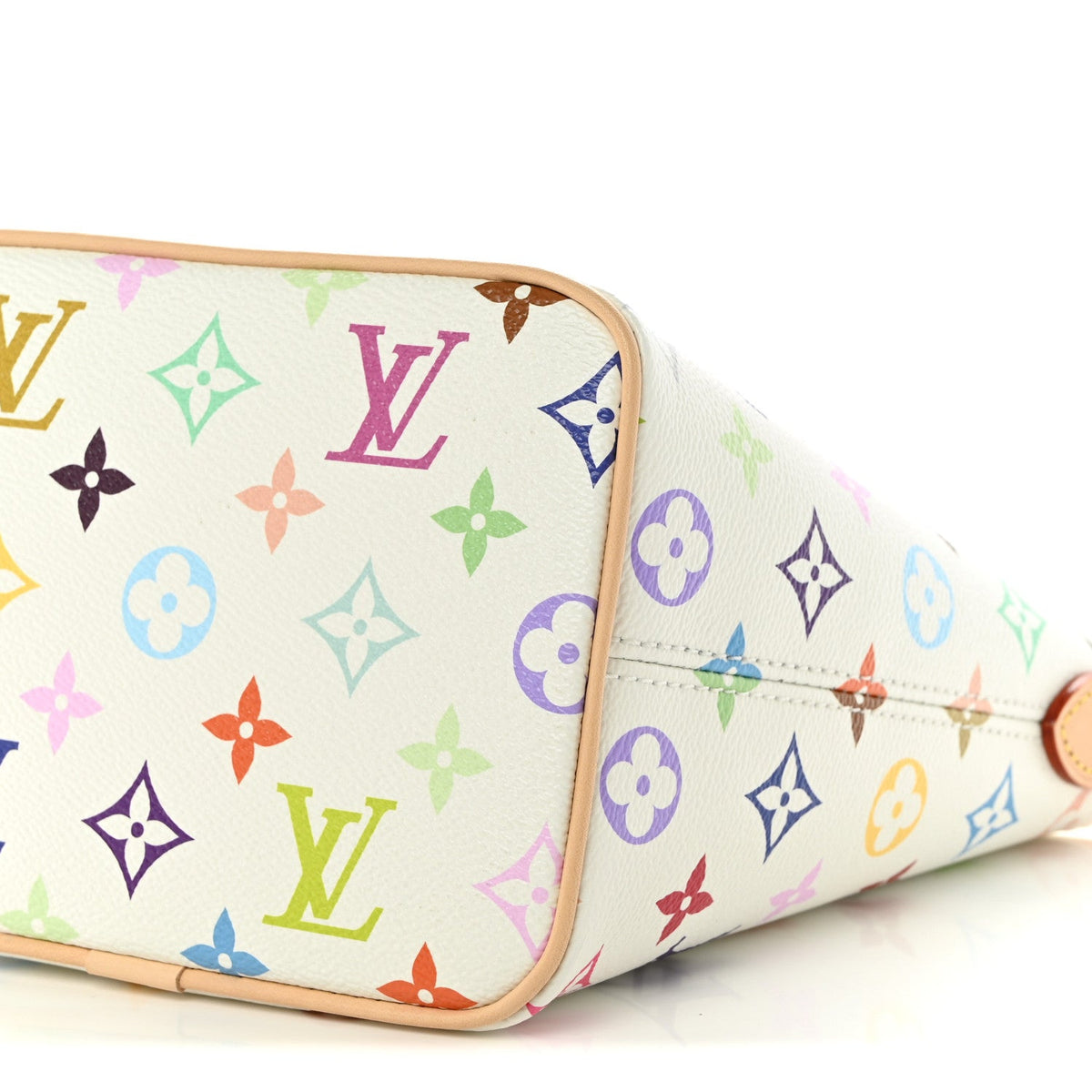 LV X TM Monogram Multicolor All In BB White