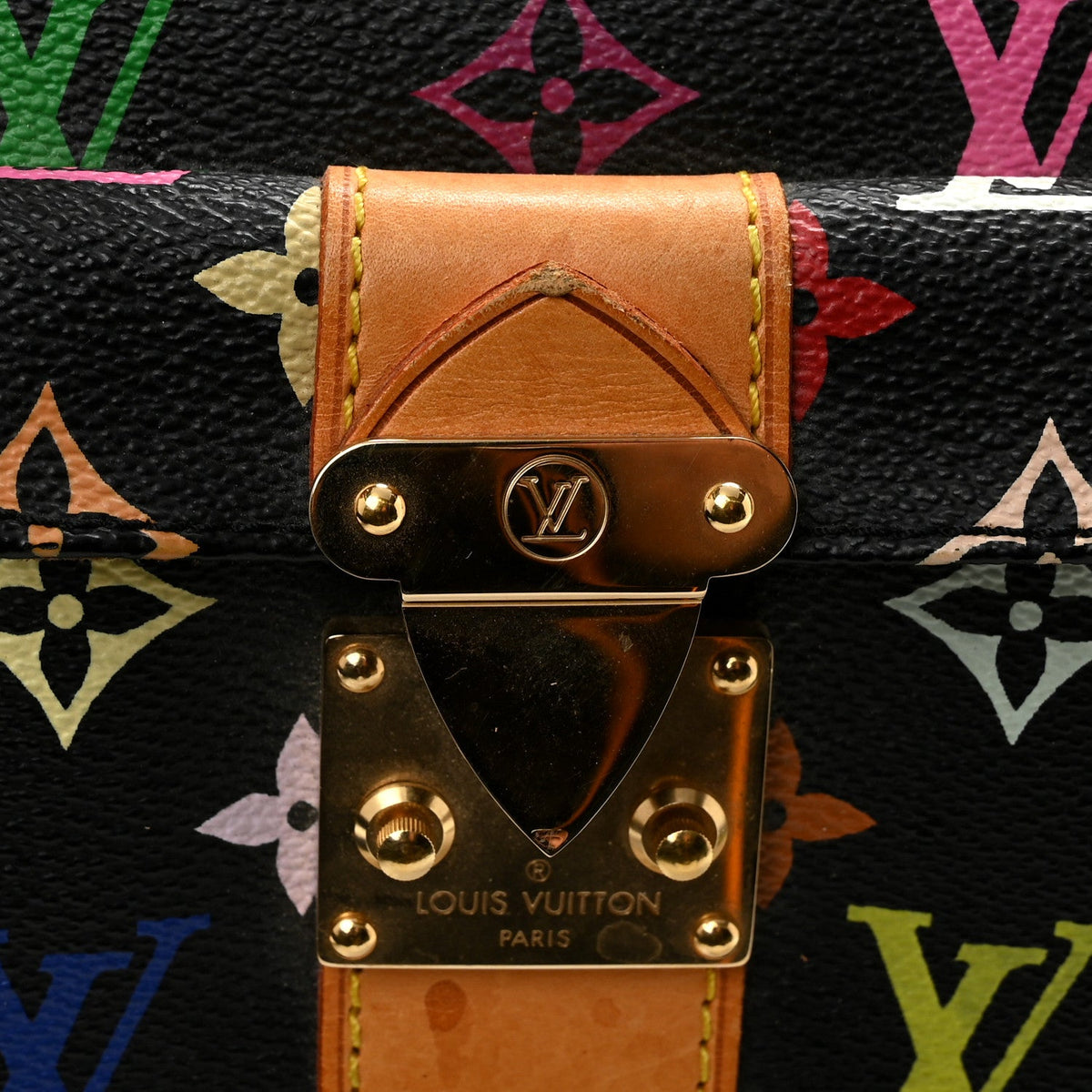 Monogram Multicolor Keepall 45 Black