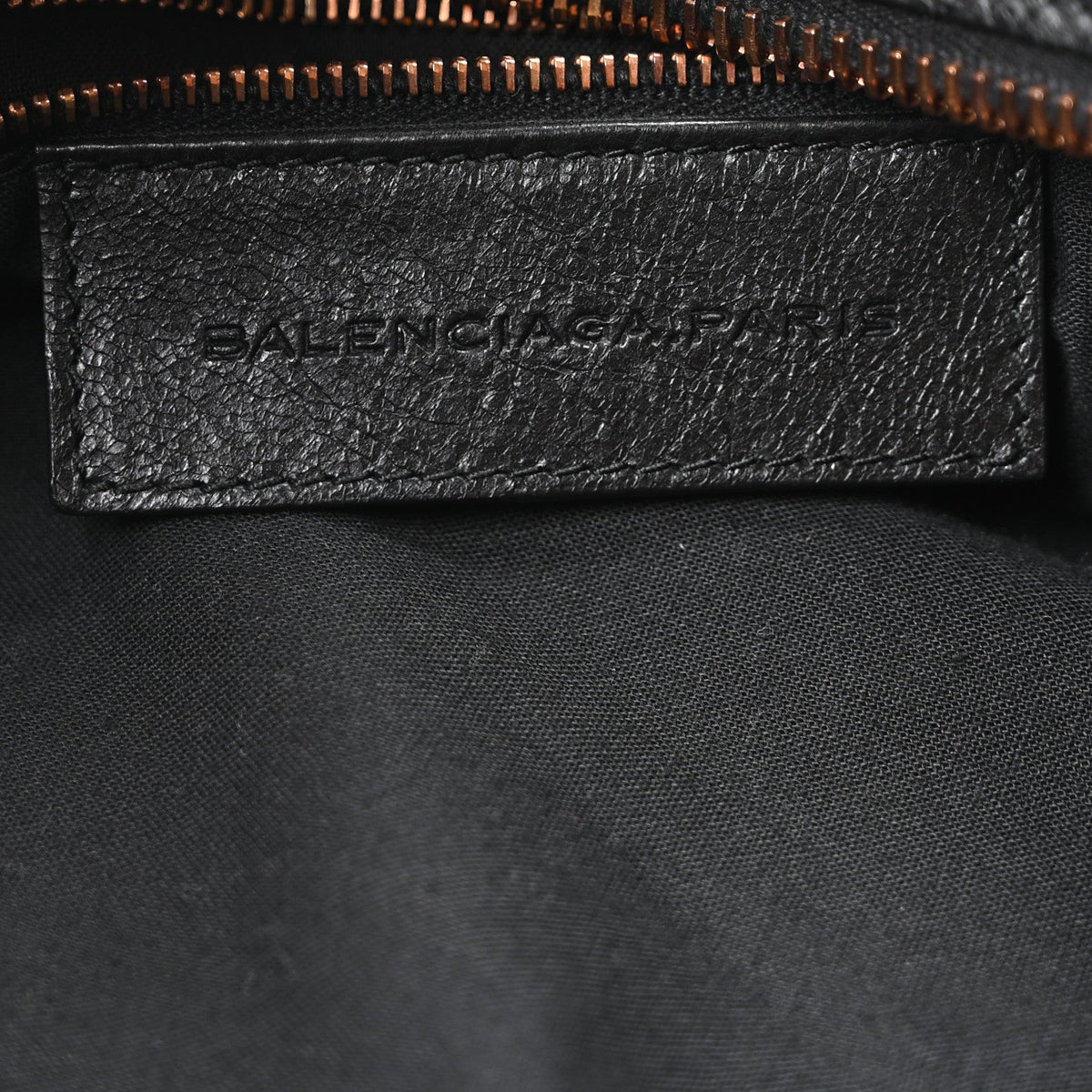 Agneau Giant 21 Rose Gold Hardware Work Black