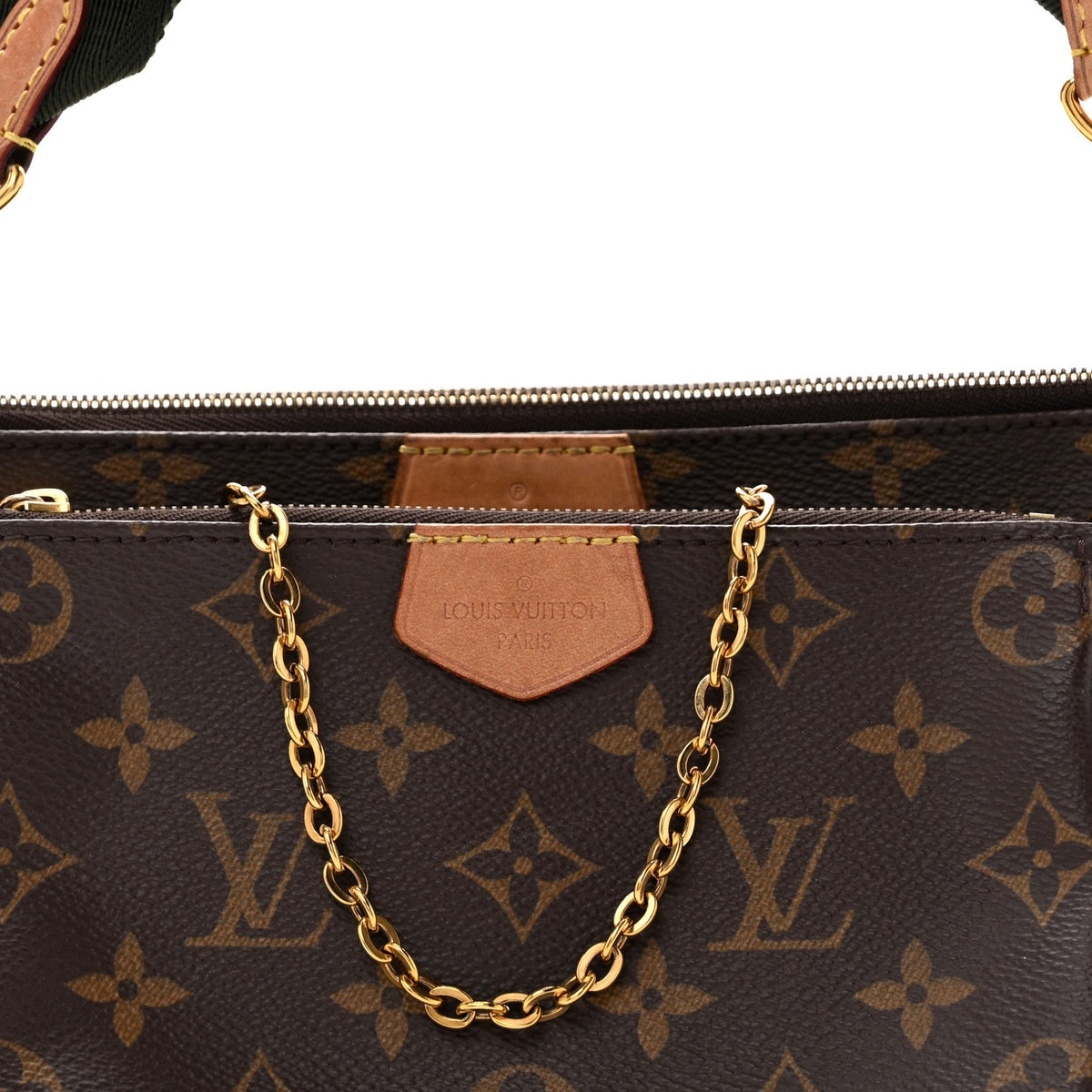 Monogram Multi Pochette Accessories Kaki