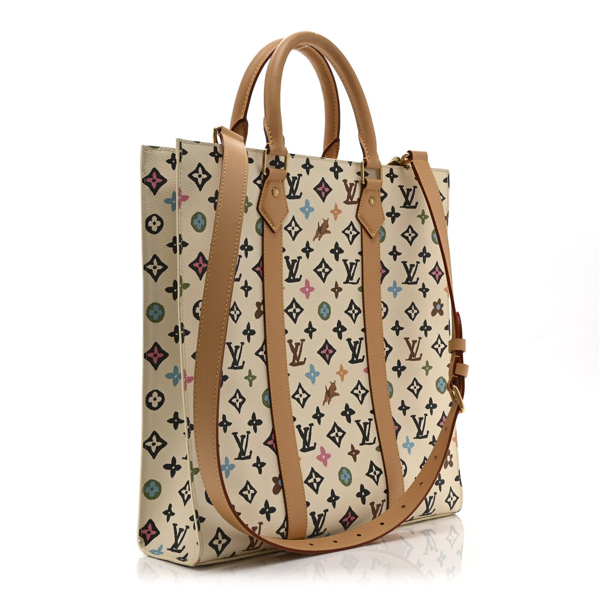 Monogram Craggy Sac Plat Vanilla