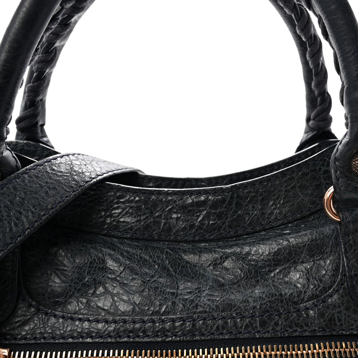 Agneau Giant 12 Rose Gold Hardware City Dark Night
